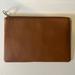 Madewell Bags | Brown Camel Leather Madewell Clutch Wallet | Color: Brown | Size: Os