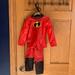 Disney Costumes | Disney Incredibles Costume - Toddler Size 3 Yo Faux Leather | Color: Black/Red | Size: 3t