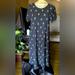 Lularoe Dresses | Lularoe Sz S Dress Short Sleeve, Super Soft, Excellent Condition High/Low Style | Color: Black | Size: S