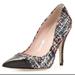 Kate Spade Shoes | Kate Spade Ny Lacy Black Multi/Star Tweed, Bik Patent Toe Stiletto Pump Heels | Color: Black | Size: 9.5