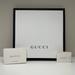 Gucci Storage & Organization | Gucci | Square Flat Gift Box | Black/White | L0.75 X W9.75 X H9.75 Inch | Color: Black/White | Size: Os