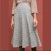 Anthropologie Skirts | Anthropologie Maeve Snow Flurry Gray Bobble Skirt, Size M | Color: Gray/White | Size: M