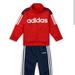 Adidas Matching Sets | Baby's Little Boy's & Boy's 2-Piece Tricot Track Jacket & Pants Set | Color: Black/Red | Size: 12mb