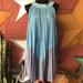 Free People Dresses | Free People 60s Retro Style Shimmering Minidress Plus Size L | Color: Blue | Size: 1x