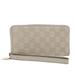 Gucci Bags | Gucci Gg Canvas Guccissima Long Wallet White 245914 Auth Am4402 | Color: White | Size: W7.5 X H3.9 X D0.8inch