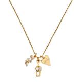 Kate Spade Jewelry | Kate Spade True Love Me, You, Us Multi-Charm Gold Pendant Necklace | Color: Gold | Size: Os