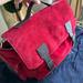 Burberry Bags | Burberry Duffel Bag Red Suede Nwot | Color: Red | Size: Os