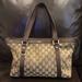 Gucci Bags | Euc Vintage Gucci Gg Supreme Monogram Abbey Tote Handbag | Color: Brown/Tan | Size: Os