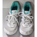 Adidas Shoes | Adidas Duramo 6 Women White Green Adiprene+ Running Shoes Size 8 | Color: Green/Red/White | Size: 8