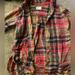 American Eagle Outfitters Tops | American Eagle Boyfriend Fit Flannel! Extremely Soft! Size Xs, Barely Worn | Color: Pink | Size: Xs