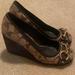 Coach Shoes | Coach Vintage Wedges. Size 6.5. Brown. Excellent Condition, Like New. | Color: Brown | Size: 6.5