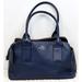 Kate Spade New York Bags | Kate Spade New York Blue Pebbled Leather Bag Large Tote Purse Stripe Tassel Pull | Color: Blue/White | Size: Large