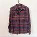 Carhartt Tops | Carhartt Plaid Flannel Button Down | Color: Blue/Purple | Size: S