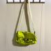 Coach Bags | Coach Neon Green Satin Cross Body Strap Shoulder Purse Bag Silver Hardware Y2k | Color: Green/Silver | Size: Os