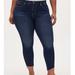 Torrid Jeans | Host Pick Torrid High Rise Skinny Jean W/ Step Hem (10) | Color: Blue | Size: 10