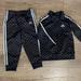 Adidas Matching Sets | Kids Adidas Set | Color: Black/Silver | Size: 24mb