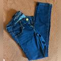 American Eagle Outfitters Jeans | American Eagle Ankle Blue Skinny Jeans Size 00 Short High Rise Denim Jeggings | Color: Blue | Size: 00p