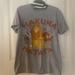 Disney Tops | Disney Lion King Hakuna Matata Short Sleeve Shirt-Euc Ladies Small | Color: Gray | Size: S