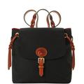 Dooney & Bourke Bags | Dooney & Bourke Nylon Flap Backpack - Black | Color: Black | Size: Os