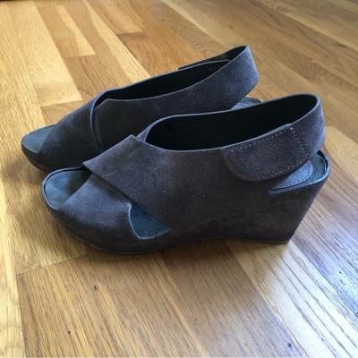 Anthropologie Shoes | Johnston & Murphy Sandals | Color: Blue/Gray | Size: 8