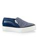 Louis Vuitton Shoes | Louis Vuitton Authentic Designer, Rare Catwalk Platform Sneakers, Slip On Shoe | Color: Blue/White | Size: 8