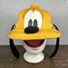 Disney Accessories | Disney Parks Pluto Ears Hat Adult Snapback Mesh Trucker Baseball Hat | Color: Yellow | Size: Os