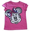 Disney Shirts & Tops | Disney Minnie Mouse Girls 3-Piece Short Sleeve Graphic Design Tee-Shirts, 5/6 | Color: Pink/White | Size: 5g