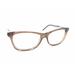 Gucci Accessories | Gucci Gg 3643 0xg Translucent Brown Cat Eye Eyeglasses Frames 52-14 140 Italy | Color: Brown | Size: Os