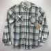 Levi's Shirts | Levi's Mens Remick Check Plaid Classic Fit Button Down Shirt Gray White M | Color: Gray/White | Size: M