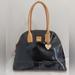 Dooney & Bourke Bags | Dooney & Bourke Black Patent Leather Stachel Leather Bag | Color: Black/Tan | Size: Os