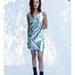 Free People Dresses | Lenni Silver Metallic Tank Dress In Xs | Color: Gray/Silver | Size: Xs