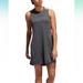 Adidas Dresses | Adidas W Ti Lite Dress Charcoal Peach Coral Sports Dress Athleisure Nwt Large | Color: Gray/Pink | Size: L