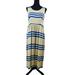 Anthropologie Dresses | Anthropologie Dusen Dusen Striped Midi Sleeveless Dress Size 6 | Color: Green/Orange | Size: 6