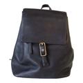 Coach Bags | Coach Vintage Hampton Legacy Smooth Black Leather Backpack #9827 | Color: Black | Size: Os