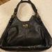 Coach Bags | Coach Soft Black Leather Bag 10x14x4 | Color: Black | Size: Os