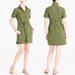 J. Crew Dresses | J. Crew Utility Shirt Dress In Army Green | Color: Green | Size: 0