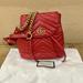 Gucci Bags | Like New Authentic Gucci Marmont Mini Backpack Red | Color: Red | Size: Os