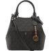 Michael Kors Bags | Michael Kors Greenwich Large Mk Logo Grab Bag Satchel Handbag Brown Nwt $358 | Color: Brown/Green | Size: Os