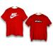 Nike Shirts | 2x Nike Tee Shirt Size Large Bv1997-89l Bv1997-65n | Color: Orange/Red | Size: L