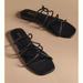Anthropologie Shoes | Anthropologie Maeve Black Strappy Sandals | Color: Black | Size: 10