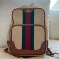 Gucci Bags | Auth Gucci Canvas Backpack | Color: Cream | Size: Os