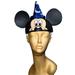 Disney Other | Disney Parks Sorcerer Mickey Mouse Ears Hat Wizard Fantasia Magic Cap One Size | Color: Black/Blue | Size: Os