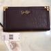 Jessica Simpson Bags | Jessica Simpson Large Fiona Faux Leather Wallet Color Mulberry Nwt | Color: Gold/Purple | Size: Os