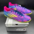 Adidas Shoes | Adidas X Speedflow.4 Messi Indoor Blue Pink Soccer Shoes Fy6921, Men's Size 13 | Color: Pink/Purple | Size: 13