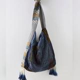 Free People Bags | Free People Wild Fire Kantha Slouchy Bag | Color: Blue/Purple | Size: Os