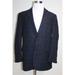 Burberry Suits & Blazers | Men's Size 42 Long Burberry London Kensington Blazer Coat Wool Cashmere Plaid | Color: Blue | Size: 42l