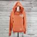 American Eagle Outfitters Sweaters | American Eagle Outfitters Orange Cotton Hooded Sweatshirt Size Medium | Color: Blue/Orange | Size: M