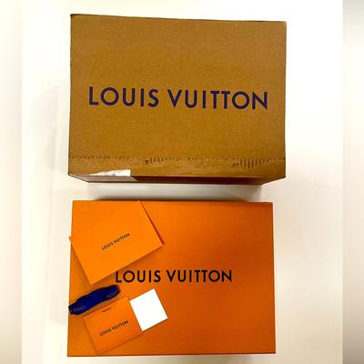 Louis Vuitton Storage & Organization | Authentic Large Louis Vuitton Empty Gift Box, Shipping Box And Accessories | Color: Brown/Orange | Size: Os