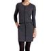 Athleta Dresses | Athleta Heathered Dark Gray Destiny Techie Dress | Color: Black/Gray | Size: M