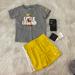 Nike Matching Sets | Baby Boy Nike Short Set | Color: Gray/Yellow | Size: Various